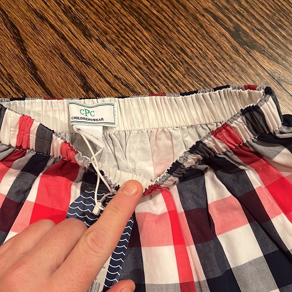 Classic Prep (CPC) Jill navy, white and red preppy plaid skirt
Size 2T - Picture 4 of 5